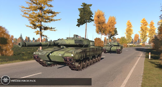 arma3 スウェーデン軍パックで追加された Strv 122主力戦車