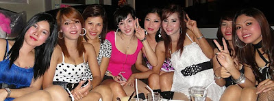 Phuket Party Girls at Pink Lady 2002