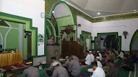 Safari Subuh, Kapolres Soppeng Menyapa Jamaah Masjid Darul Aman di Jalan Kayangan