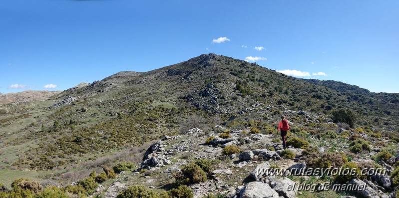 Cerro de la Sardina - Cerro Carboneras - Cerro del Pendejo - Cueva Bermeja - Cerro Colmenarejo - Tajo de Pompeyo - Cerro de Rajete