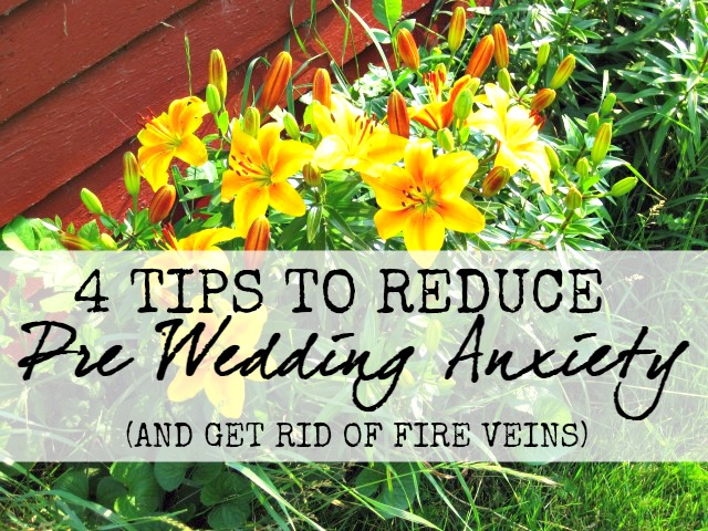 tips reduce anxiety wedding planning engagement