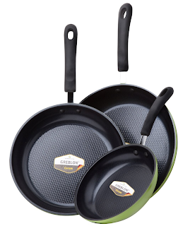 Ozeri 3 Piece Frying Pan Set