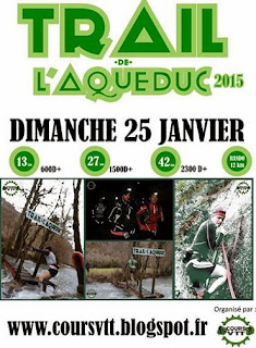 TRAIL DE L'AQUEDUC 2015