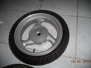 GY6 150cc 13" mags with tire