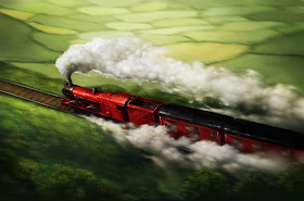 L'Espresso per Hogwarts viaggia attraverso la campagna