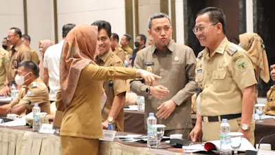 Wakil Bupati Pinrang Hadiri High Level Meeting TPID Provinsi Sulsel 