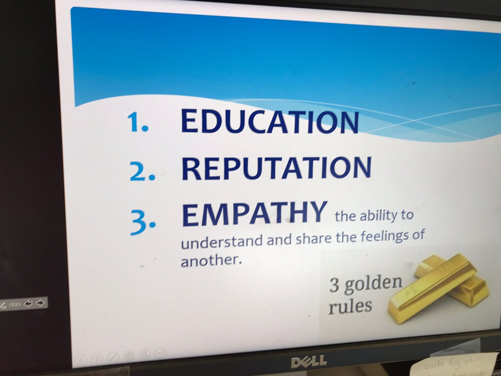 GOLDEN RULES - when using Social Media!