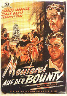 MENTEREI AUF DER BOUNTY. Cartel. Alemania. Artista: Georg Schubert. REBELIÓN A BORDO / LA TRAGEDIA DE LA BOUNTY. Mutiny on the Bounty. 1935. Estados Unidos. Dirección: Frank Lloyd. Reparto: Charles Laughton, Clark Gable, Franchot Tone, Herbert Mundin, Eddie Quillan, Dudley Digges, Donald Crisp, Henry Stephenson, Francis Lister, Spring Byington, Mamo Clark, Movita, Byron Russell, Percy Waram, David Torrence, John Harrington, Douglas Walton, Ian Wolfe, DeWitt Jennings, Marion Clayton Anderson, Alec Craig, Ivan Simpson, Vernon Downing, Bill Bambridge, David Niven, Mary Gordon.