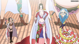 ワンピースアニメ 女ヶ島編 410話 ボア・ハンコック メロメロメロウ Boa Hancock | ONE PIECE Episode 410