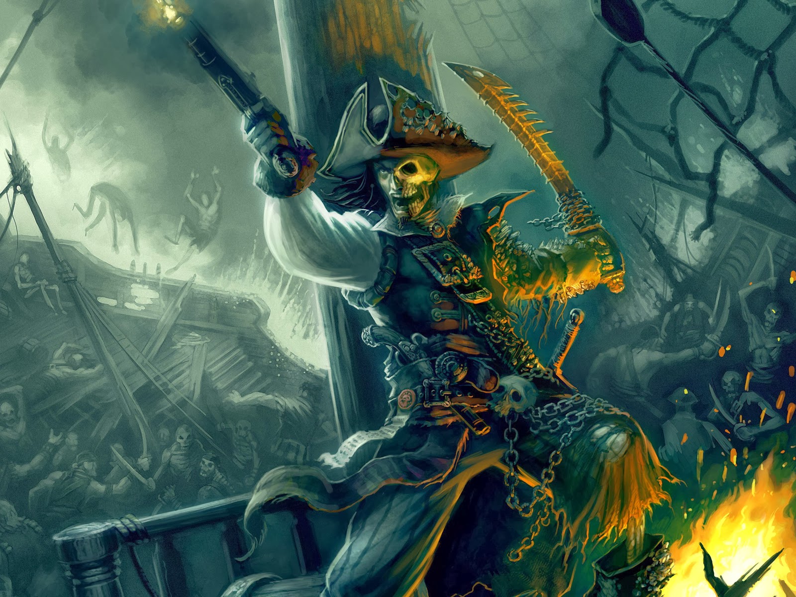 Gangplank League of Legends Wallpaper