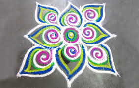 Easy and Small Rangoli Designs For Diwali