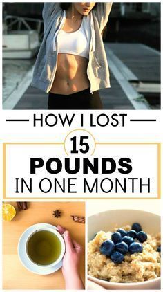 How to Lose 15 Pounds in 1 Month Without Exercise