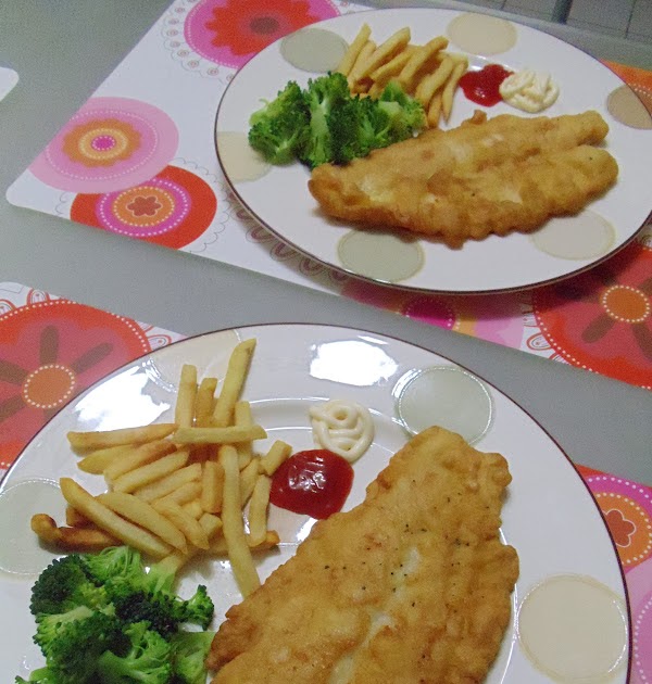 Life is colorful: Step by Step Fish N Chips (Western lagi)