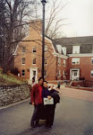 ikang fawzi & marissa haque di little forest kota athens, ohio, amerika serikat 2001