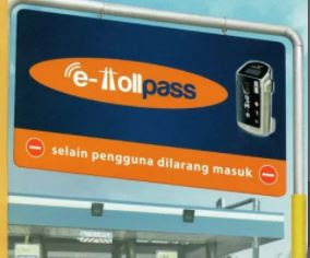 Lokasi Penggunaan e-TollPass