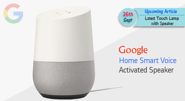 Google Home Smart Voice- Activated Speaker