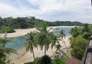 Playa de Palawan. Isla de Sentosa o Sentosa Island, Singapur o Singapore.