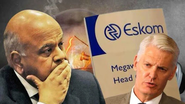 Pravin Gordhan confirms that ex-Eskom CEO Andre de Ruyter