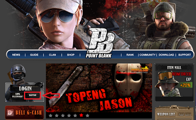 Cara Daftar Point Blank Online