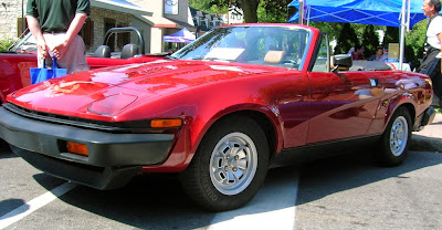 Triumph would also sell you a convertible TR7, these looked better and outsold the coupe 