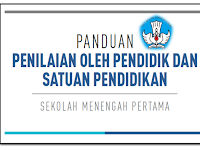 BUKU PANDUAN PENILAIAN KURIKULUM 2013 SMP TAHUN 2017