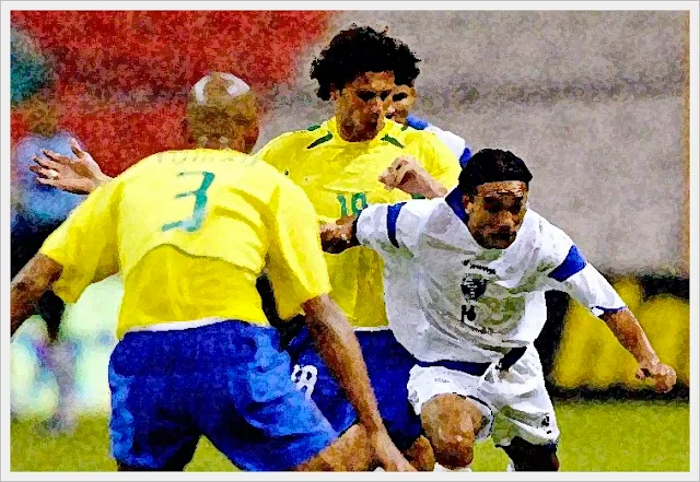 Luisão Thiago Motta Brasil Honduras Copa Ouro 2003