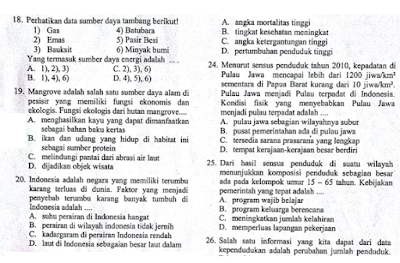 Download contoh soal latihan dan jawaban Soal PAS UAS IPS Kelas 7 Semester 1 Kurikulum 2013 Revisi 2018