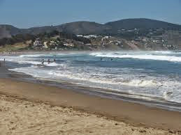 La hermosa playa de Cachagua