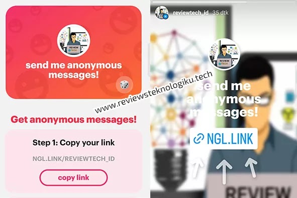 ngl link anonymous instagram message story