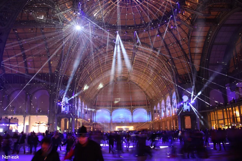 Grand Palais de Paris Ferrero  patinoire