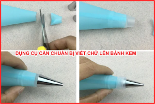 Cách viết chữ lên bánh kem đẹp mà ai cũng làm được1