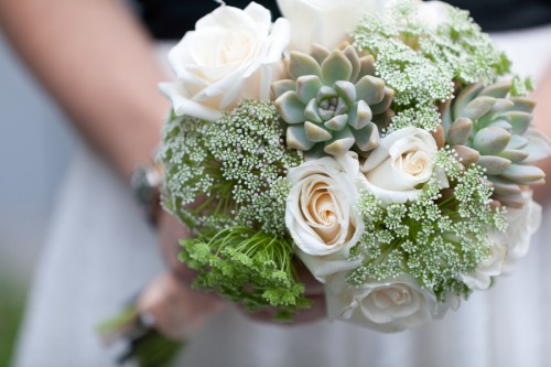  years ago using succulents was an offbeat addition to a wedding bouquet