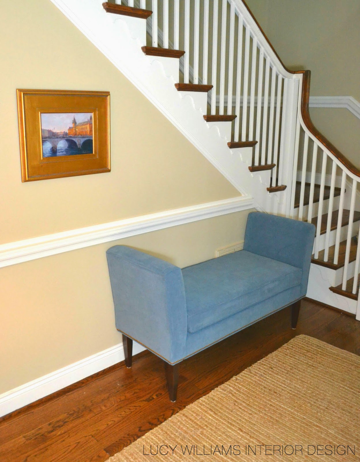 BEFORE AND AFTER NORTH SHORE FOYER Home Design Minimalist Living Room