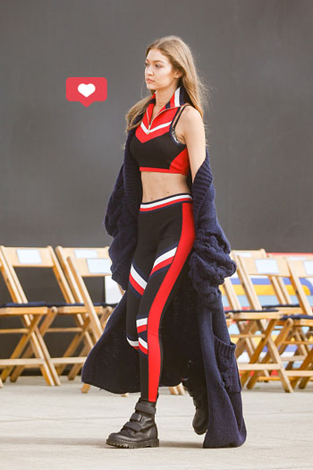 Gigi Hadid: athleisure