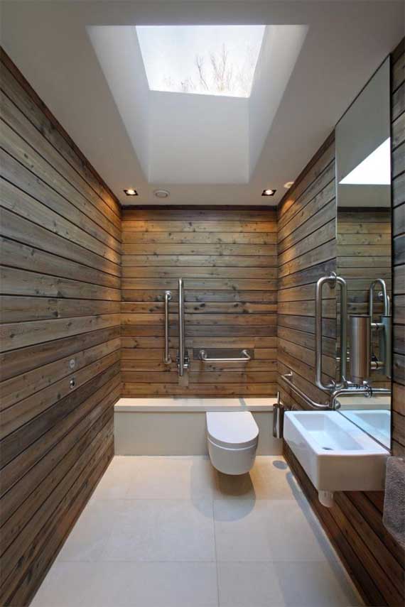 Rustic Small Bathroom Design