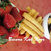 Churros Dengan Sos Coklat with Strawberry