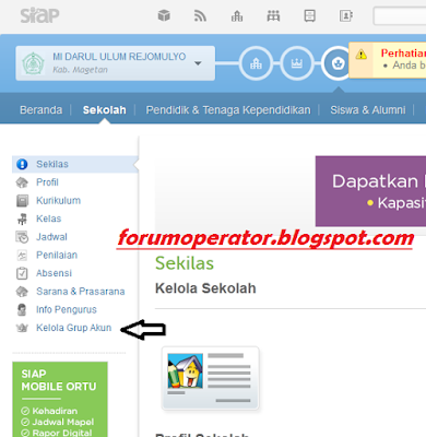 Cara Mengaktifkan Ulang Akun Operator Sekolah Dengan Mudah