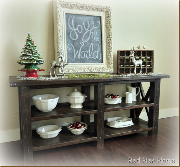 Red Hen Home Grand Rustic X Buffet 2