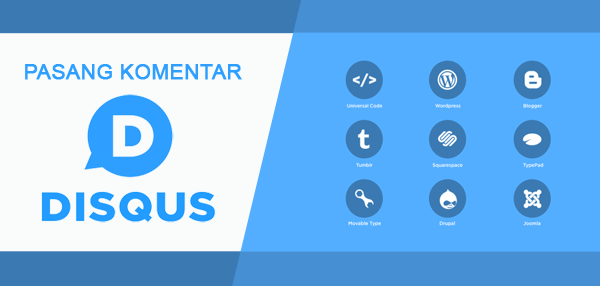 Cara Terbaru Memasang Komentar Disqus di Blogger Valid HTML5