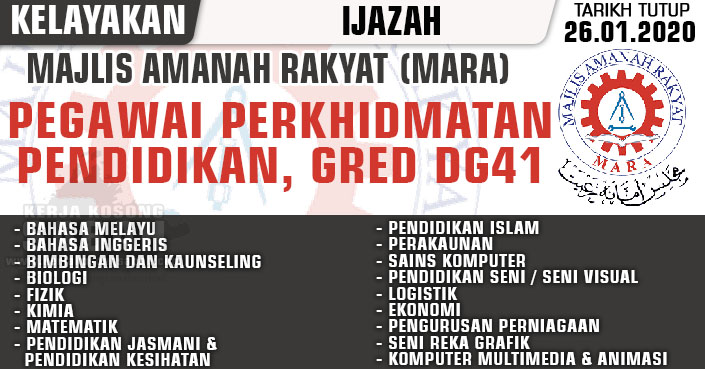 Jawatan Kosong Kerajaan 2020 | Pegawai Perkhidmatan ...