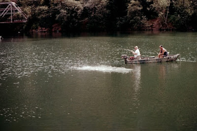 Fishing Boat from the Columbia Gorge sternwheeler in September 2001