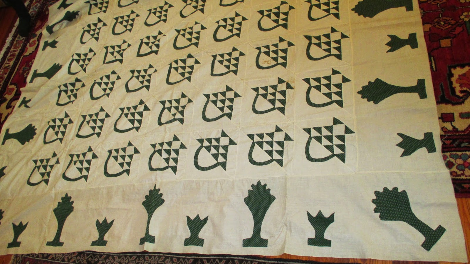 The Literate Quilter: Poison And Other 19th c Greens