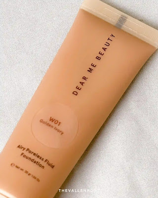 Dear me Beauty Airy Poreless Fluid Foundation review terbaru