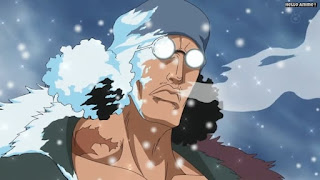 ワンピースアニメ パンクハザード編 625話 クザン 青雉 KUZAN CV.子安武人 | ONE PIECE Episode 625