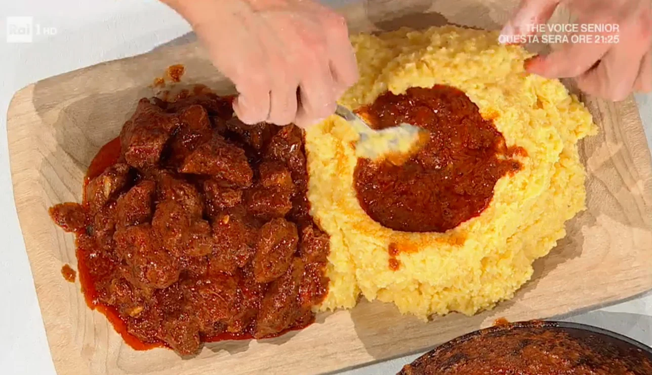 Goulash con polenta