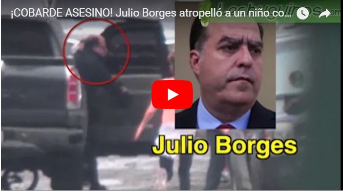 Jorge Rodríguez usa contra Julio Borges el video de accidente en el que murió un niño