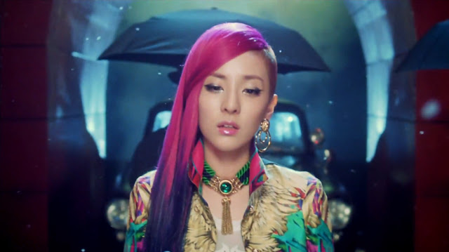 2NE1 Sandara Park Dara's I love You styling, hair and makeup