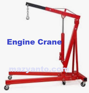 contoh workshop equipment crane