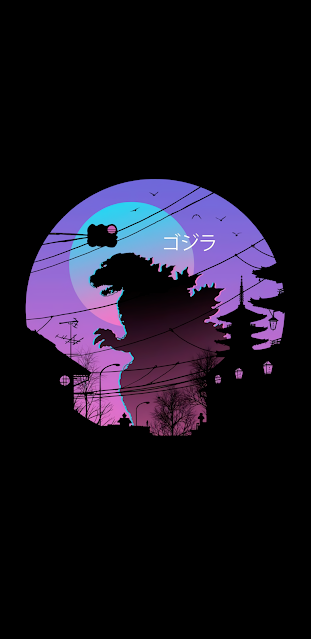 GODZILLA WALLPAPER AMOLED