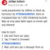 Fake Jollibee Delivery Facebook Page Scam Promo